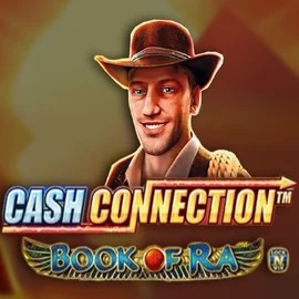 Cash Connection Book Of Ra casino game by Novomatic – featured logo at WildHub Casino