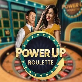 PowerUP Roulette online game logo by Pragmatic Play on wildhubs.de
